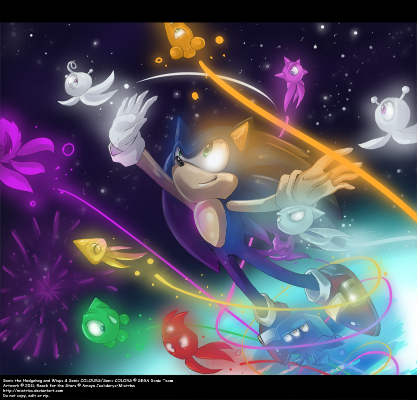 Wallpaper Sonic Colors